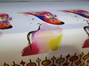 نمونه چاپ چرم